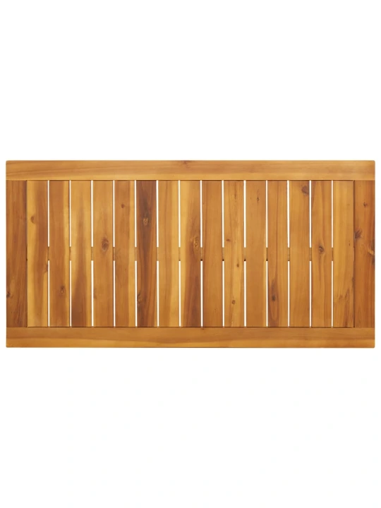 Sodo valgomojo stalas, 110x56x75cm, akacijos medienos masyvas