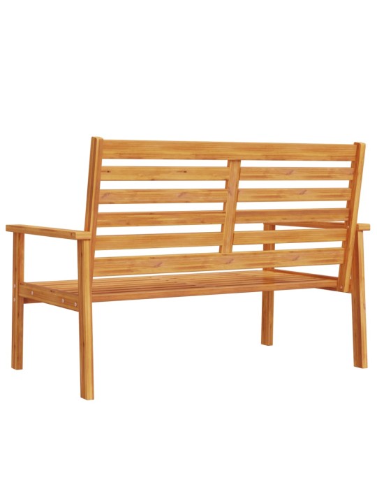 Sodo sofa-suoliukas, 120cm, akacijos medienos masyvas