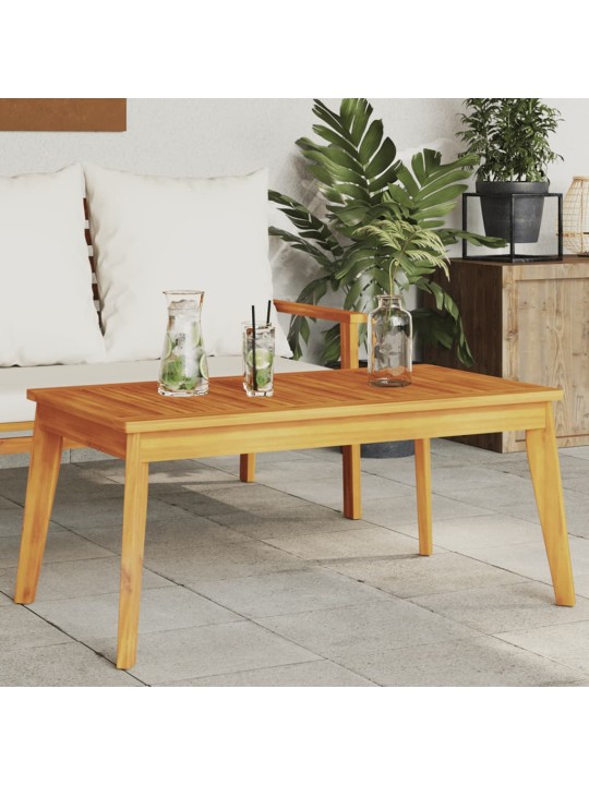 Sodo valgomojo stalas, 100x55x45cm, akacijos medienos masyvas
