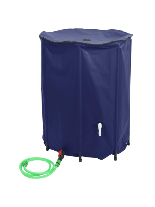 Vandens talpa su čiaupu, sulankstoma, 500l, PVC