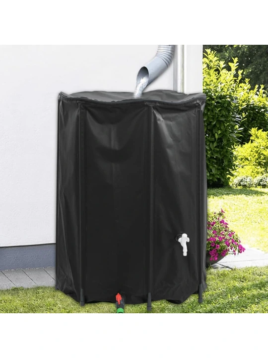 Vandens talpa su čiaupu, sulankstoma, 1350l, PVC