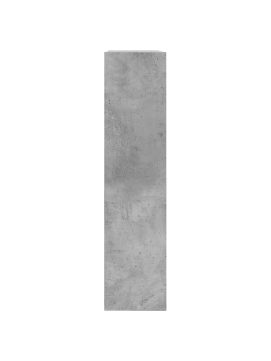Spintelė batams, betono pilka, 80x21x87,5cm, apdirbta mediena