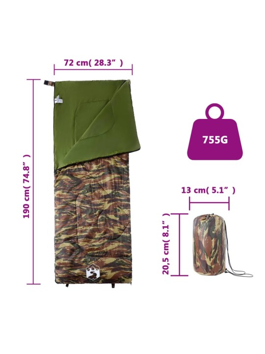 Miegmaišis suaugusiems stovyklavimui, 3 sezonams
