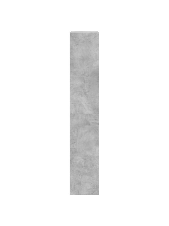 Batų spintelė su 4 stalčiais, betono, 60x34x187,5cm
