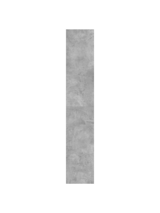 Batų spintelė su 4 stalčiais, betono, 80x34x187,5cm