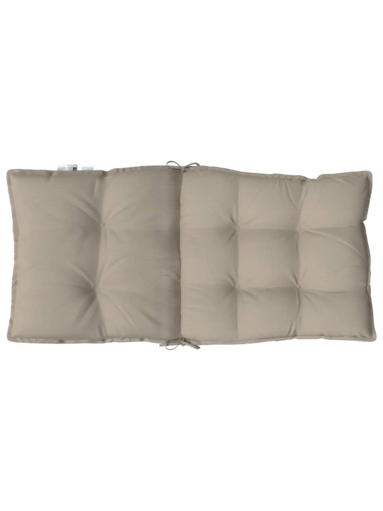 Kėdės pagalvėlės, 4vnt., taupe, oksfordo audinys
