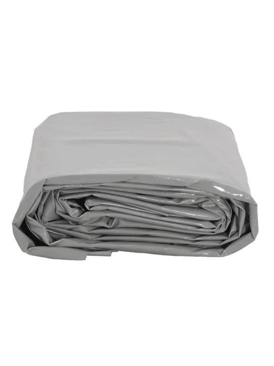 Tentas, pilkos spalvos, 4x7m, 650g/m²