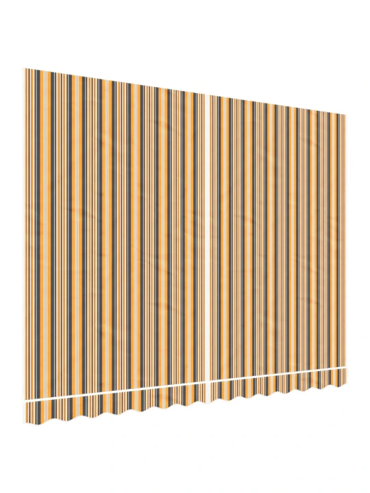 Pakaitinis audinys markizei, spalvotas, 3,5x2,5m, dryžuotas