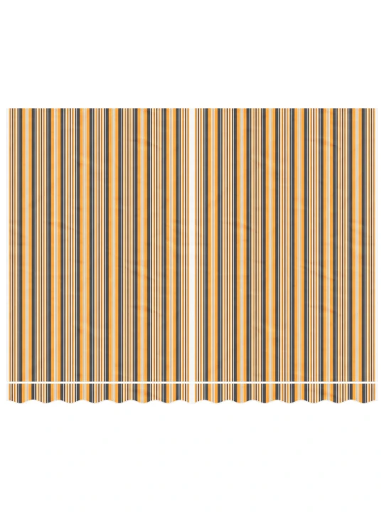 Pakaitinis audinys markizei, spalvotas, 3,5x2,5m, dryžuotas