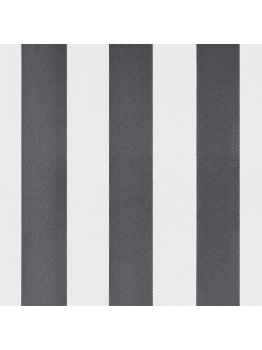 Ištraukiama markizė, antracito/balta, 3x2,5m, audinys/aliuminis