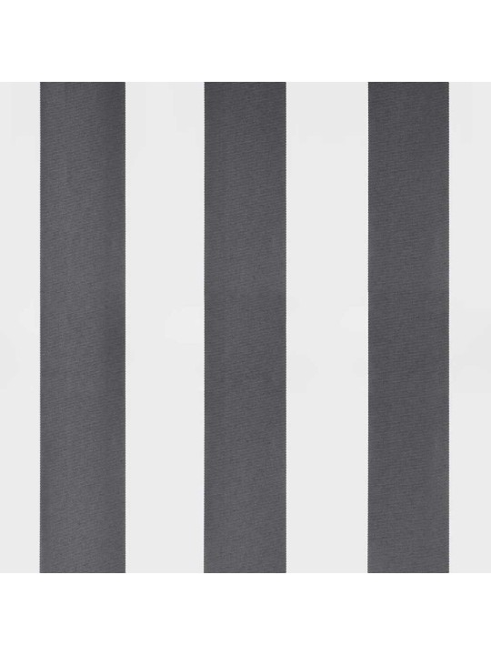 Ištraukiama markizė, antracito/balta, 3x2,5m, audinys/aliuminis