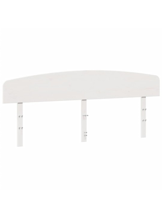 Galvūgalis, baltos spalvos, 180cm, pušies medienos masyvas