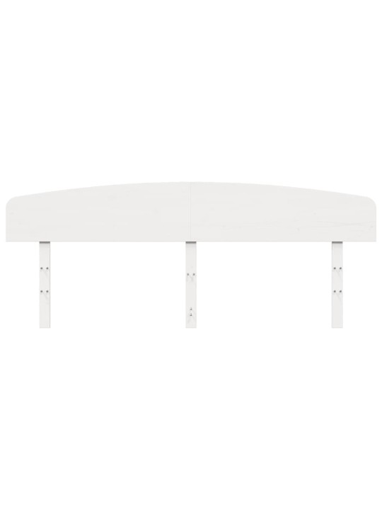 Galvūgalis, baltos spalvos, 180cm, pušies medienos masyvas