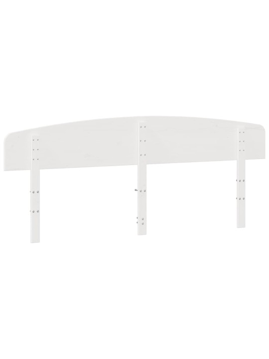 Galvūgalis, baltos spalvos, 180cm, pušies medienos masyvas