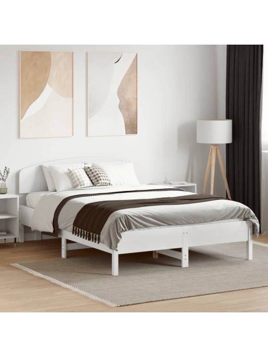 Galvūgalis, baltos spalvos, 135cm, pušies medienos masyvas