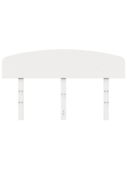 Galvūgalis, baltos spalvos, 120cm, pušies medienos masyvas