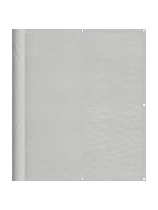 Balkono pertvara, šviesiai pilka, 120x400cm, 100% poliesteris