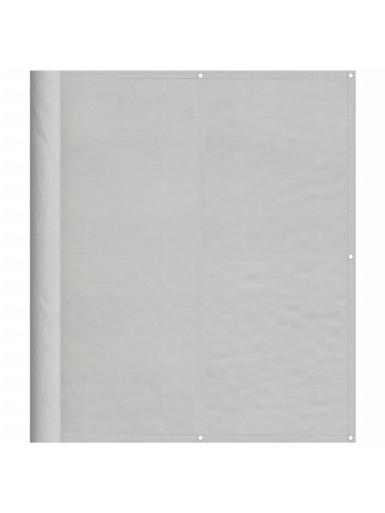 Balkono pertvara, šviesiai pilka, 120x600cm, 100% poliesteris