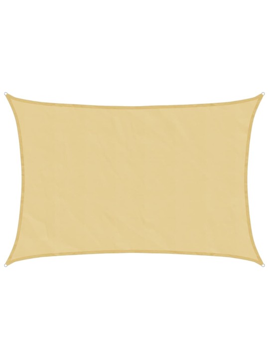 Burė nuo saulės, smėlio, 4x2,5m, 100% oksfordo poliesteris