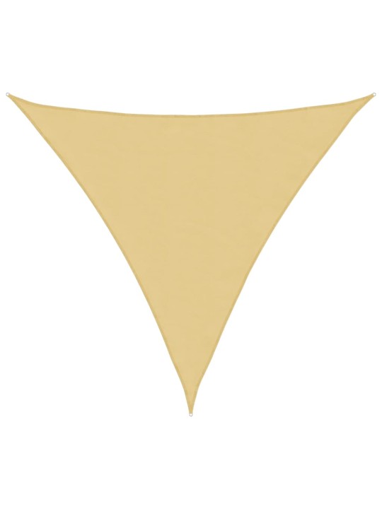 Burė nuo saulės, smėlio, 3x3x3m, 100% oksfordo poliesteris