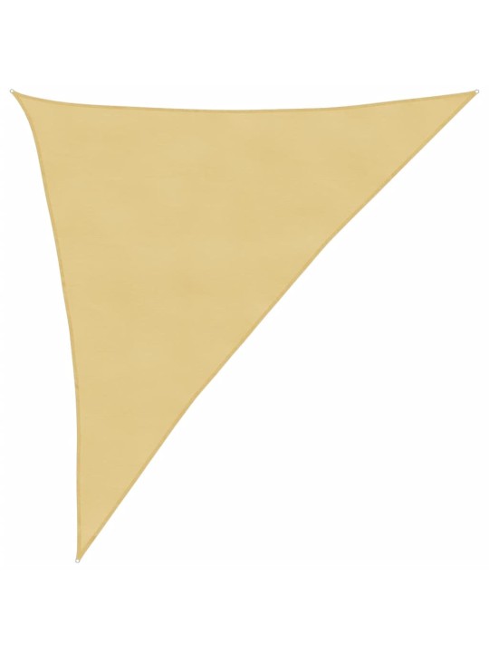 Burė nuo saulės, smėlio, 3x4x5m, 100% oksfordo poliesteris