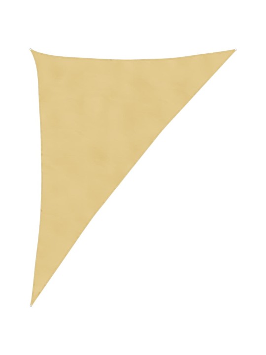 Burė nuo saulės, smėlio, 4x5x6,4m, 100% oksfordo poliesteris