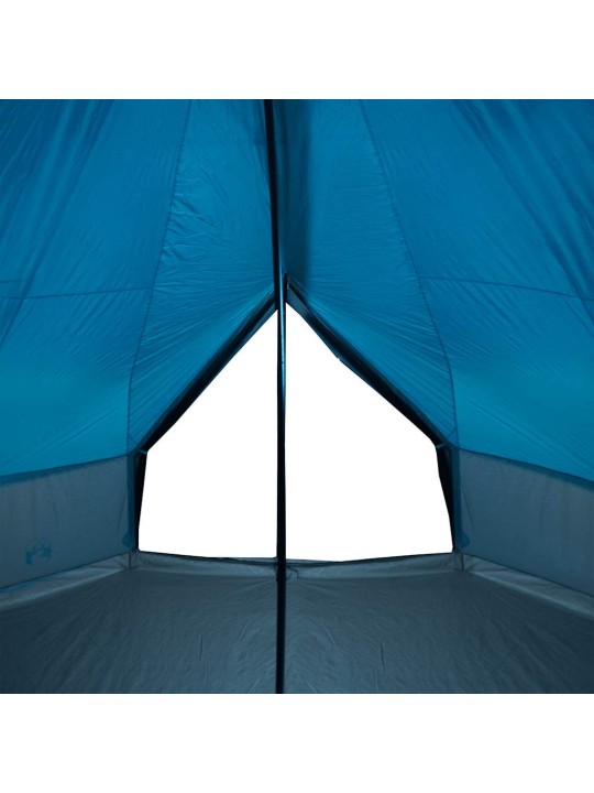 Šeimos palapinė, mėlyna, 12 vietų, tipi, atspari vandeniui