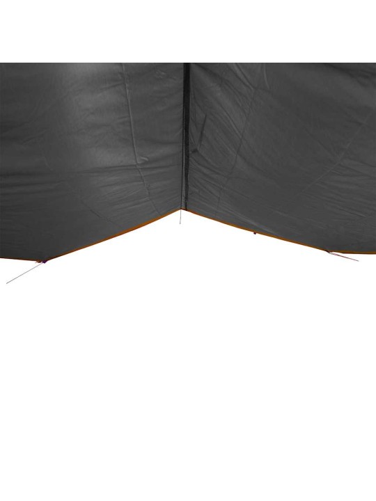 Stovyklavimo tentas, pilkas ir oranžinis, 360x294cm