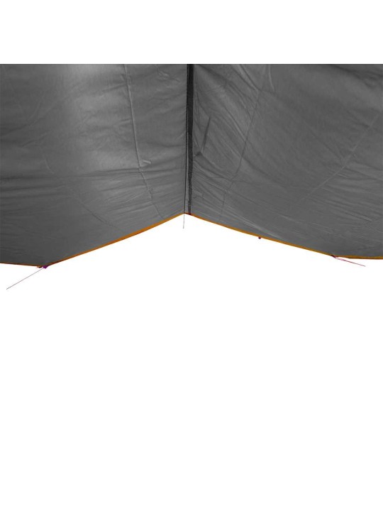 Stovyklavimo tentas, pilkas ir oranžinis, 400x294cm