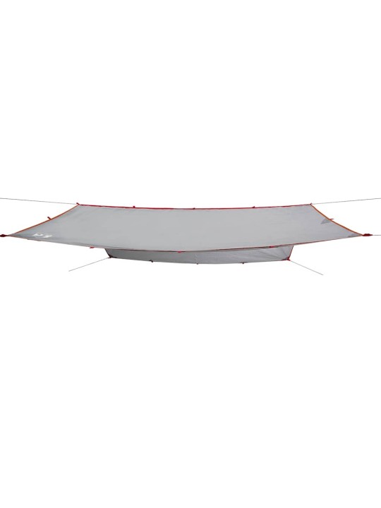 Stovyklavimo tentas, pilkas ir oranžinis, 500x294cm