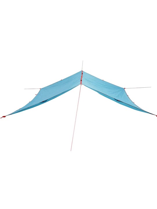 Stovyklavimo tentas, mėlynas, 500x294cm, atsparus vandeniui