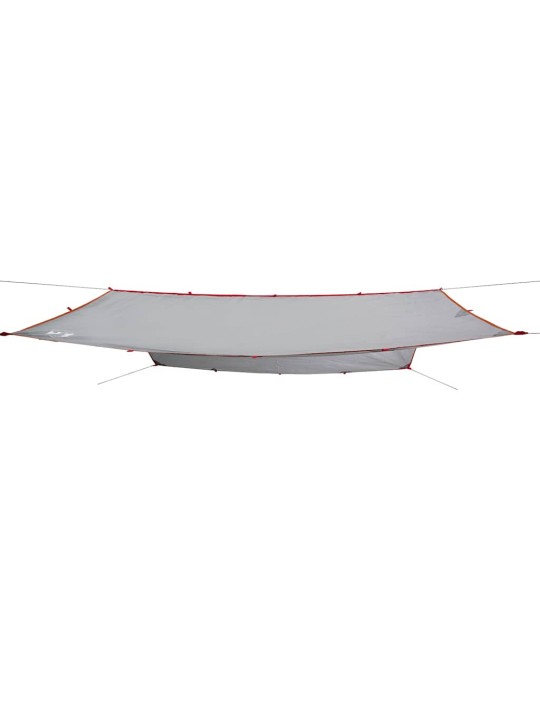 Stovyklavimo tentas, pilkas ir oranžinis, 500x294cm