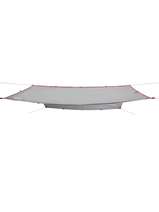 Stovyklavimo tentas, pilkas ir oranžinis, 500x294cm