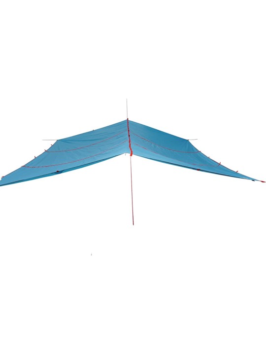 Stovyklavimo tentas, mėlynas, 420x440cm, atsparus vandeniui
