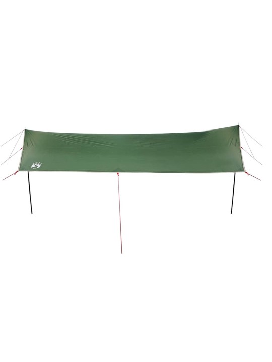 Stovyklavimo tentas, žalias, 460x305x210cm, atsparus vandeniui