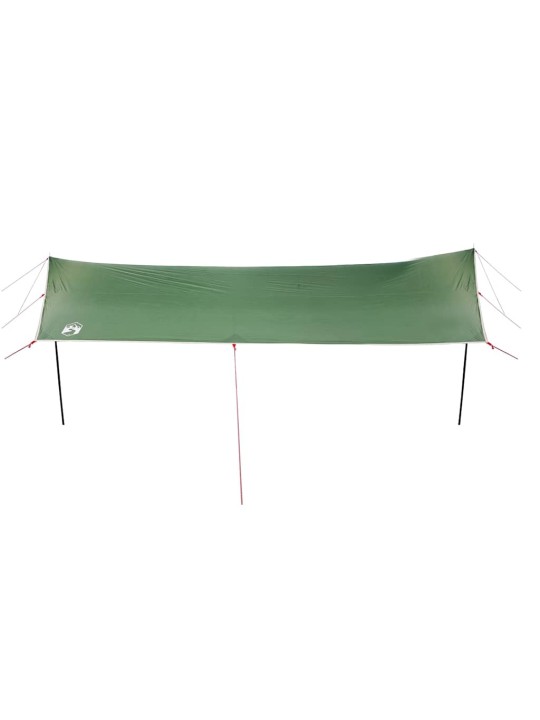 Stovyklavimo tentas, žalias, 460x305x210cm, atsparus vandeniui