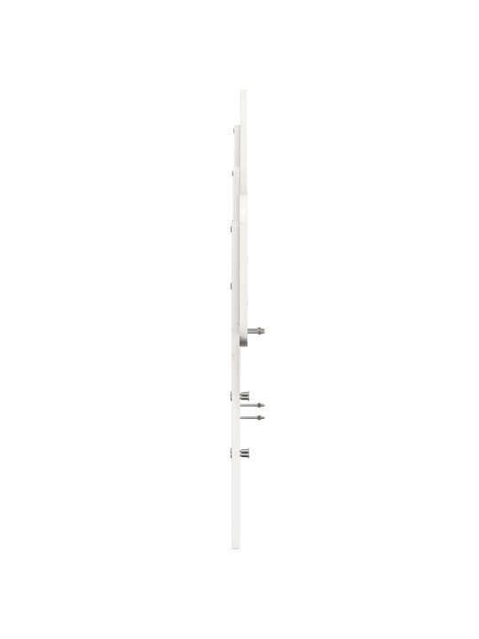 Galvūgalis, baltos spalvos, 200cm, pušies medienos masyvas