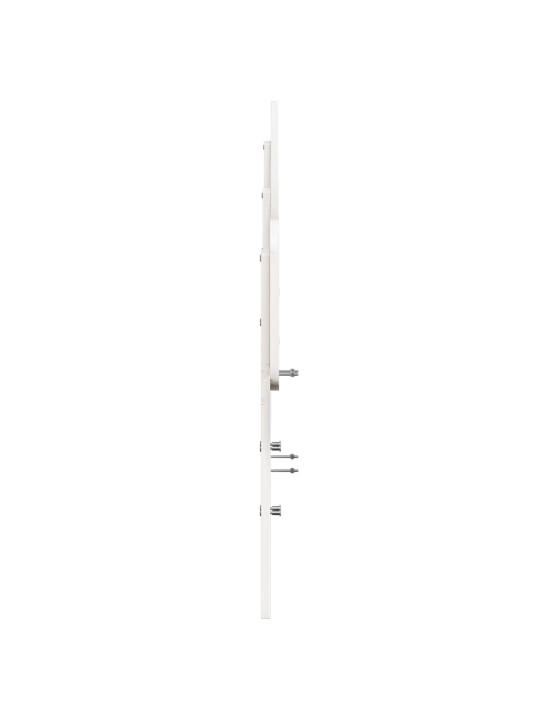Galvūgalis, baltos spalvos, 180cm, pušies medienos masyvas