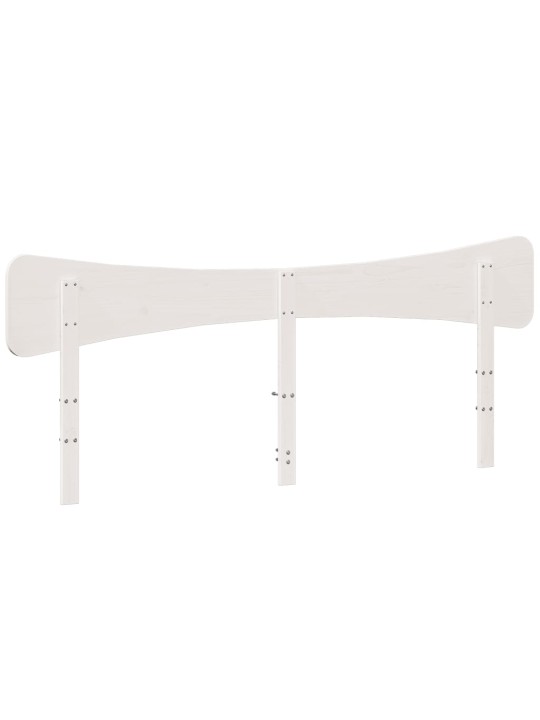 Galvūgalis, baltos spalvos, 180cm, pušies medienos masyvas