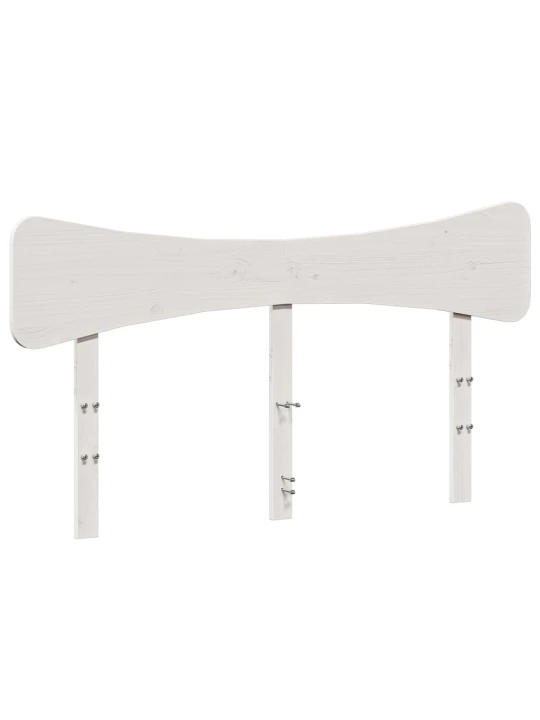 Galvūgalis, baltos spalvos, 160cm, pušies medienos masyvas