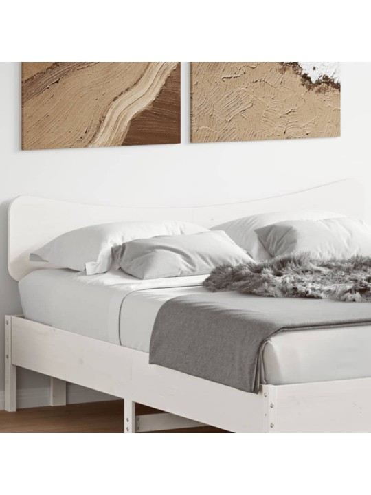 Galvūgalis, baltos spalvos, 160cm, pušies medienos masyvas