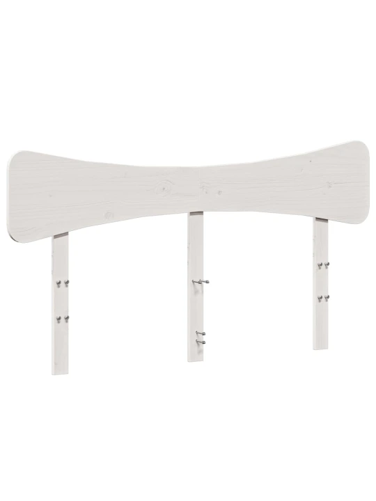Galvūgalis, baltos spalvos, 150cm, pušies medienos masyvas