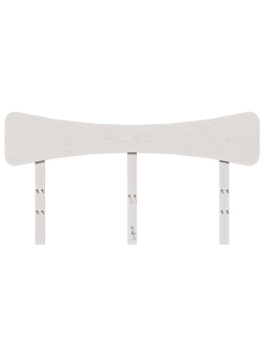 Galvūgalis, baltos spalvos, 140cm, pušies medienos masyvas