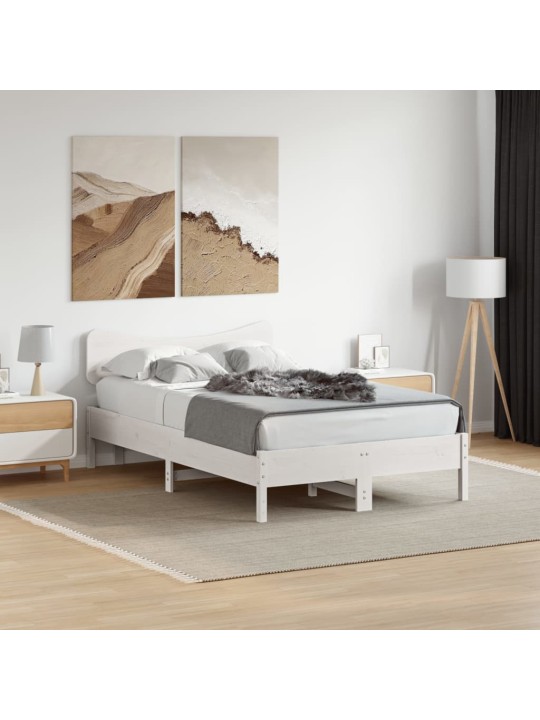 Galvūgalis, baltos spalvos, 120cm, pušies medienos masyvas