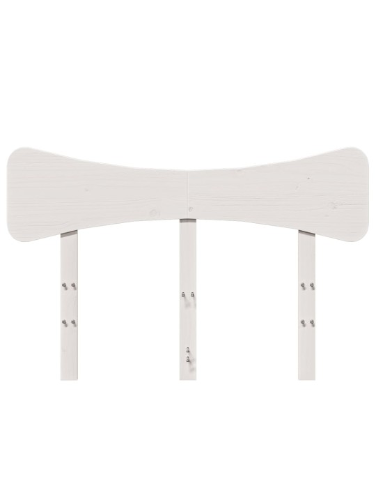 Galvūgalis, baltos spalvos, 120cm, pušies medienos masyvas