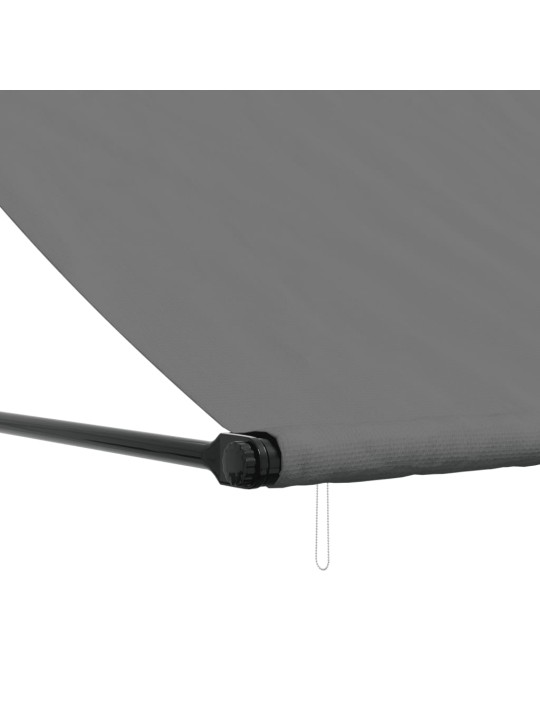Ištraukiama markizė, antracito, 400x150cm, audinys ir plienas