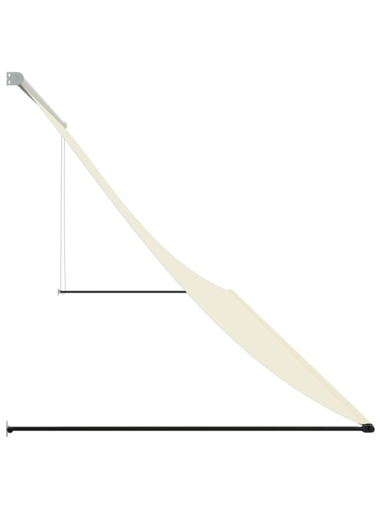Ištraukiama markizė, kreminė, 350x150cm, audinys ir plienas
