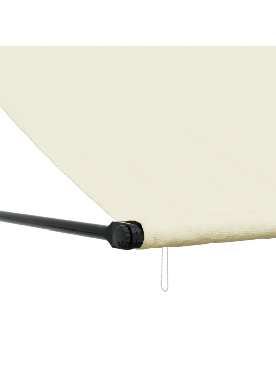 Ištraukiama markizė, kreminė, 350x150cm, audinys ir plienas