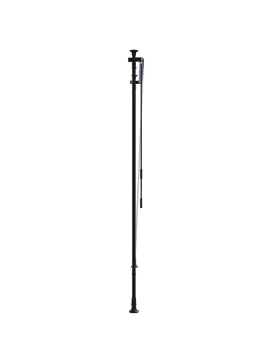 Lauko roletas, mėlynas ir baltas, 200x270cm, audinys ir plienas