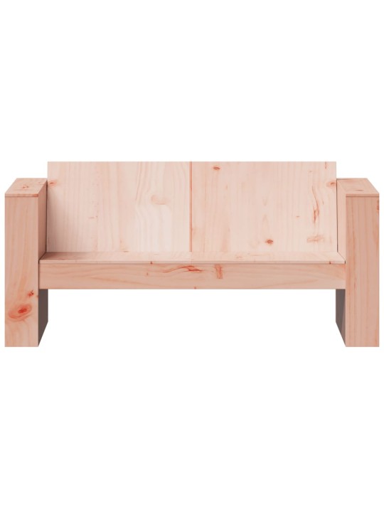 Dvivietė sodo sofa, 134x60x62cm, douglas eglės medienos masyvas